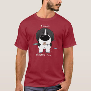 T-shirt Newfie (Landseer) - je radote
