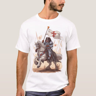 T-shirt Newfoundland chevaleresque - Armure royale pour ch