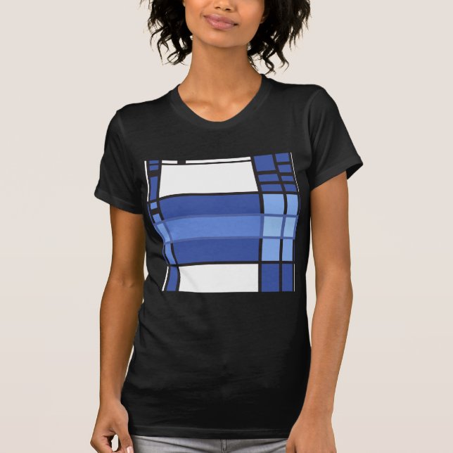 T-shirt Newman et Mondrian (Devant)