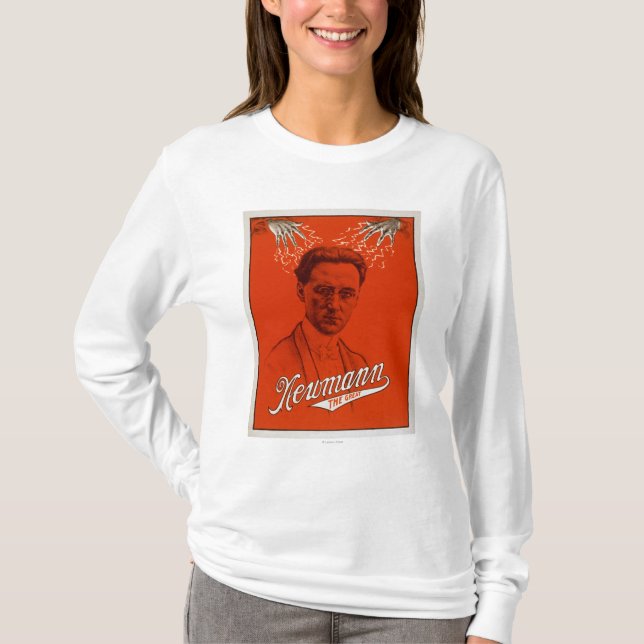 T-shirt Newmann la grande affiche #2 de magicien (Devant)
