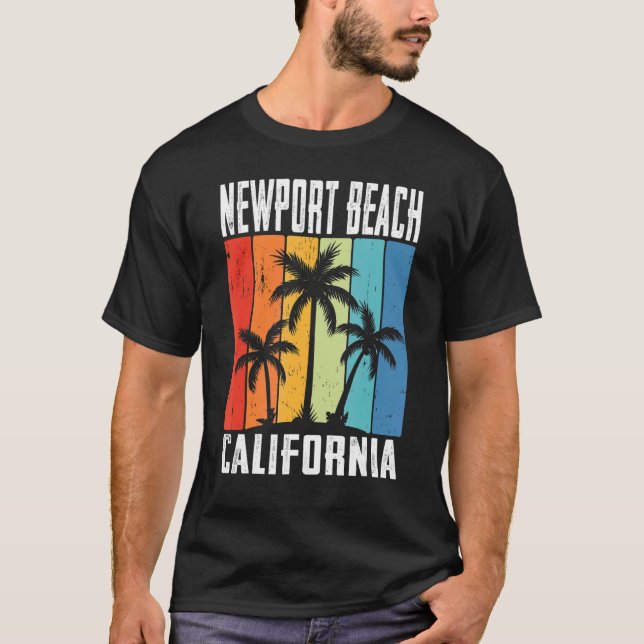 T-shirt Newport Beach 4 (Devant)