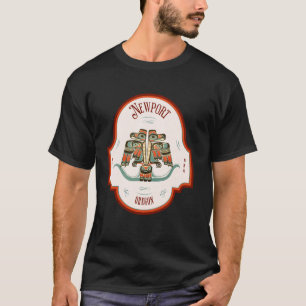 T-shirt Newport OR totem Thunderbird Nord-Ouest Pacifique