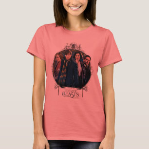 T-shirt NEWT SCAMANDER™ et entreprise Art Nouveau Frame