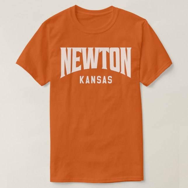 T-shirt Newton Kansas (Design devant)