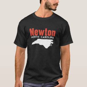 T-shirt Newton North Carolina USA State America Travel