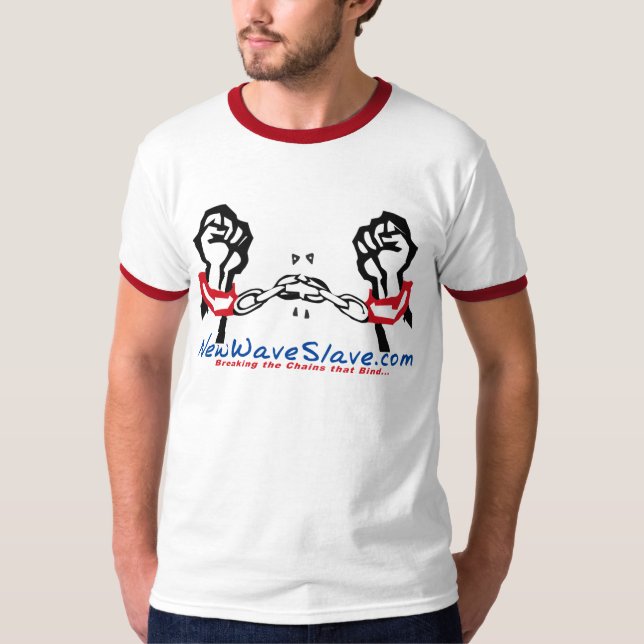 T-shirt NewWaveSlave.com (Devant)