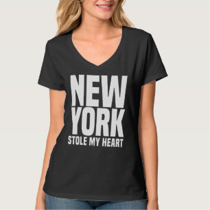 T-shirt Newyork City New York a volé mon coeur