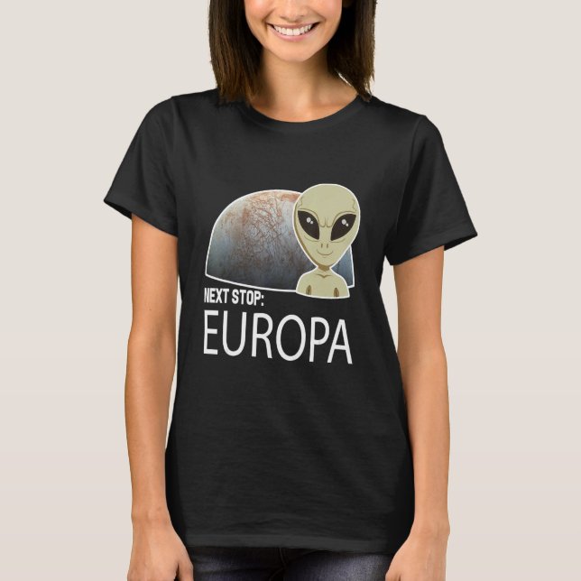 T-shirt Next stop Europa (Devant)
