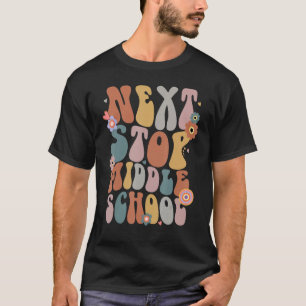 T-shirt Next Stop Middle School Super Retro 5e année Gra