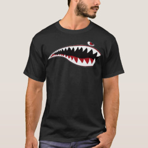 T-shirt Nez à la bouche de requin 2ÈME GUERRE MONDIALE d'h