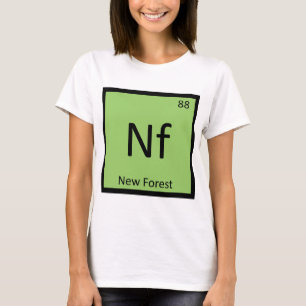 T-shirt Nf - Poney de New Forest Élément Chimique Cheval