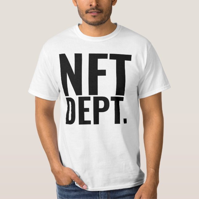 T-SHIRT NFT DEPT. (Devant)