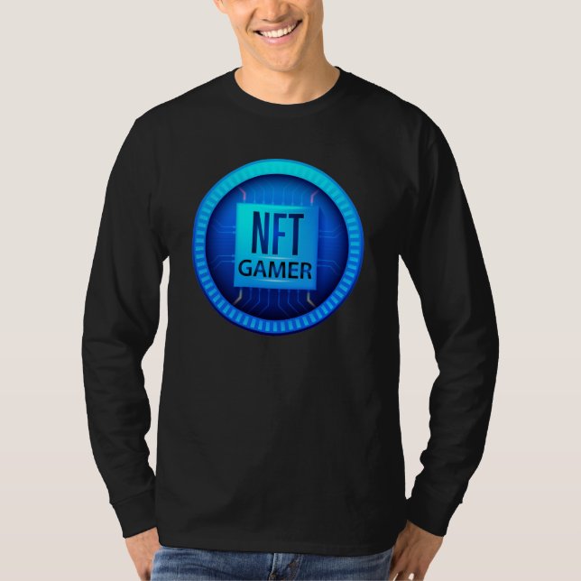 T-shirt NFT Gamer - Blockchain Gaming & Crypto Design (Devant)