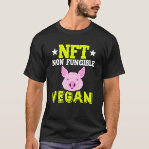 T-shirt Nft Végétal Non Fungible Blockchain Crypto Nft