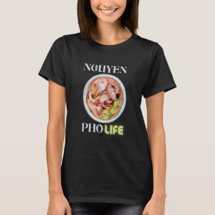 T-shirt Nguyen Pho Life Alimentation vietnamienne