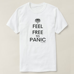 T-shirt N'HÉSITEZ PAS À LA PANIQUE - Une chemise MisterP