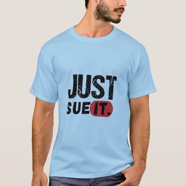 T-shirt n'hésitez pas à le poursuivre (Devant)