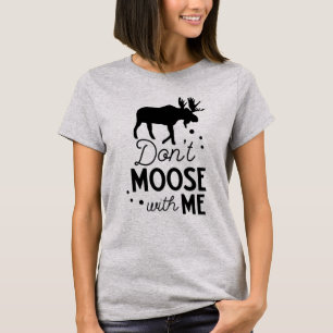 T-shirt N'hésitez pas avec moi en plein air Alaska Animal 