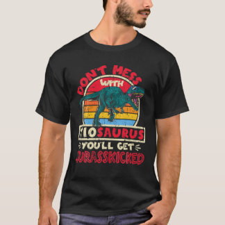 T-shirt N'hésitez pas avec Tio Saurus I Jurasskicked Tyran