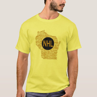 T-shirt NHL dans le Wisconsin