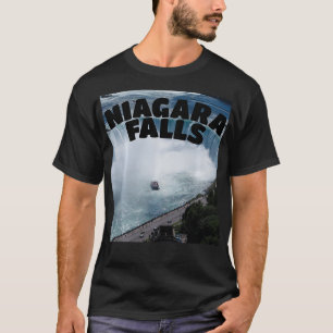 T-shirt Niagara Falls Canada États-Unis drôle Typographie 