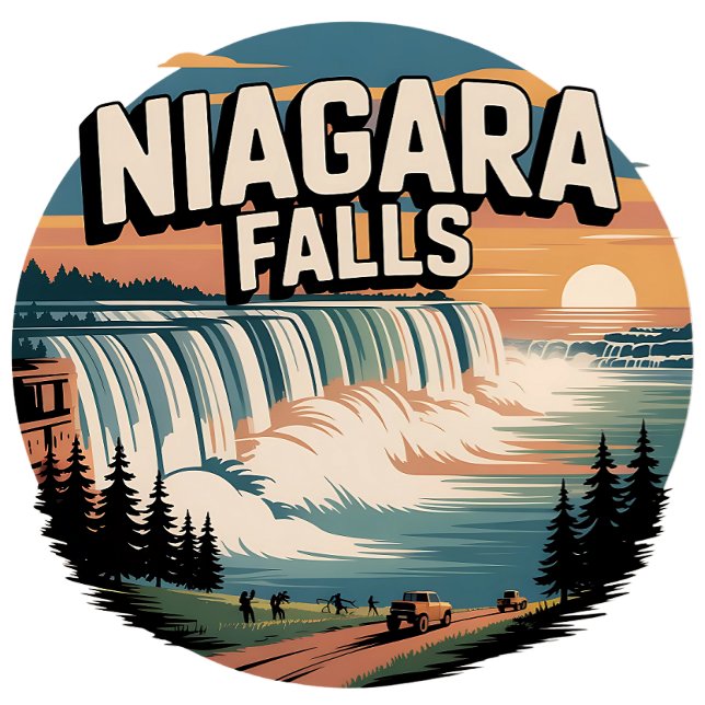 T-shirt niagara falls for women (niagara falls designs)