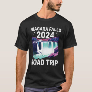 T-shirt Niagara Falls Road Trip 2024 Vacances d'été Niaga