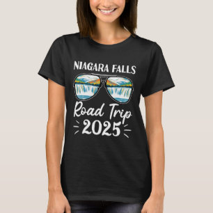 T-shirt Niagara Falls Road Trip 2025 Sungles Family Vacati