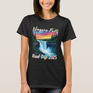 T-shirt Niagara Falls Road Trip Famille Voyage Vacances Ho