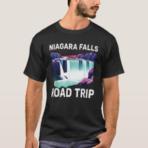 T-shirt Niagara Falls Road Trip Souvenir Vacances d'été N