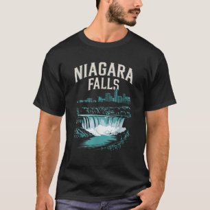 T-shirt Niagara Falls Souvenirs Summer Family Vacances Nia