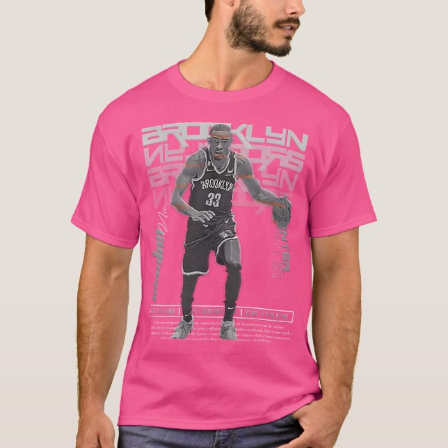 T-shirt Nic Claxton Basketball (Devant)