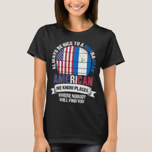 T-shirt Nicaragua Amérique connaître Place Nicaragua Dra