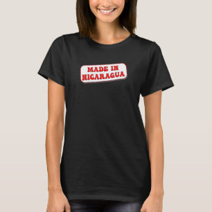 T-shirt Nicaragua Drapeau des racines nicaraguayennes Mest