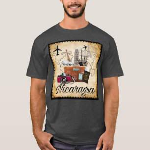 T-shirt Nicaragua World Travel Souvenir Destination Voyage