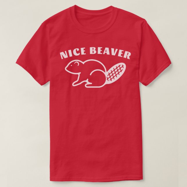 T-shirt Nice Beaver 1 (Design devant)