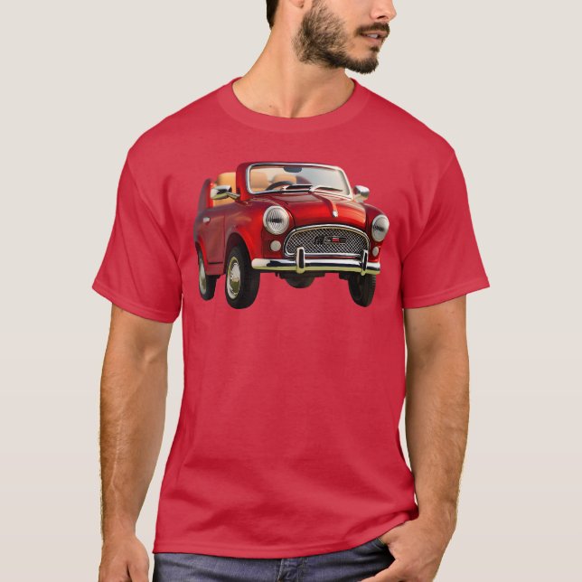 T-shirt Nice car retro (Devant)