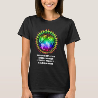 T-shirt Nice contre le racisme Réfugiés Bienvenue