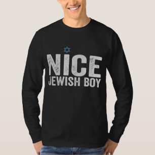 T-shirt Nice Jewish Boy Hanukkah Jewish Family Gift