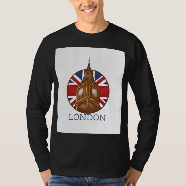 T-shirt Nice London Design (Devant)