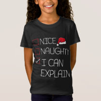 Nice Naughty Je Peux Expliquer Le Pyjama De Noël D