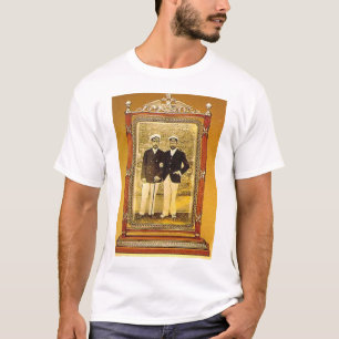 T-shirt Nicholas II et George V