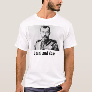 T-shirt Nicholas II, saint et tsar