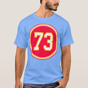 T-shirt Nick Allegretti Numéro 73 Jersey Kansas City Chief