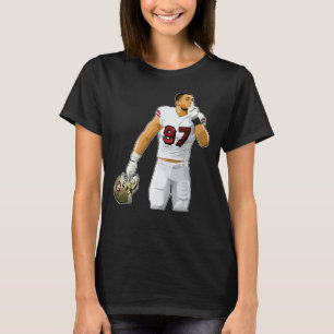 T-shirt Nick Bosa Silence La Foule