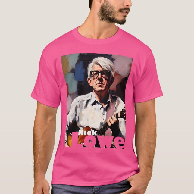 T-shirt Nick Lowe (Devant)