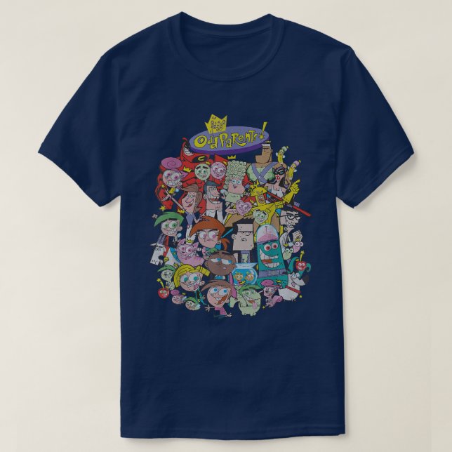 T-shirt Nickelodeon The Fairly OddParents Total Caractère (Design devant)
