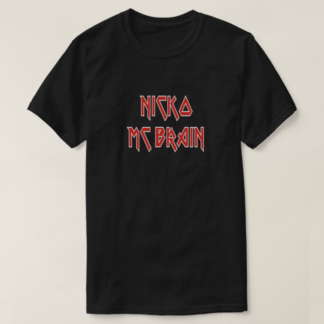 T-shirt NICKO MC BRAIN Essential (Design devant)