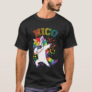 T-shirt Nico Dabbing Unicorn