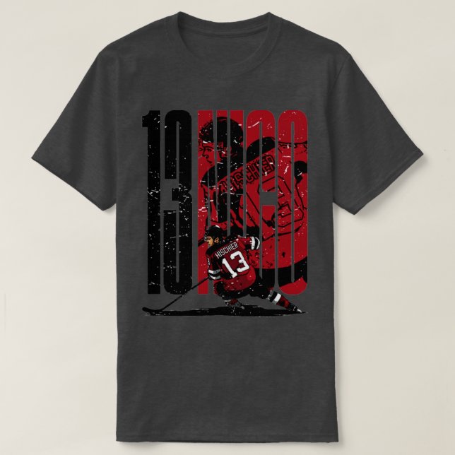 T-shirt Nico Hischier New Jersey Stretch (Design devant)